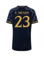 Real Madrid Ferland Mendy #23 Replika Borta Kläder Dam 2023-24 Kortärmad